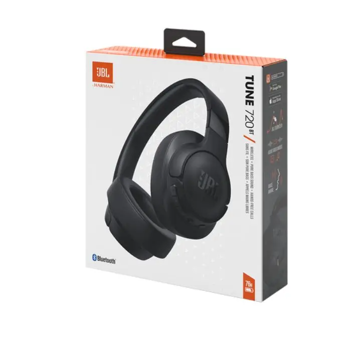 Auriculares Bluetooth JBL Tune 720 Black