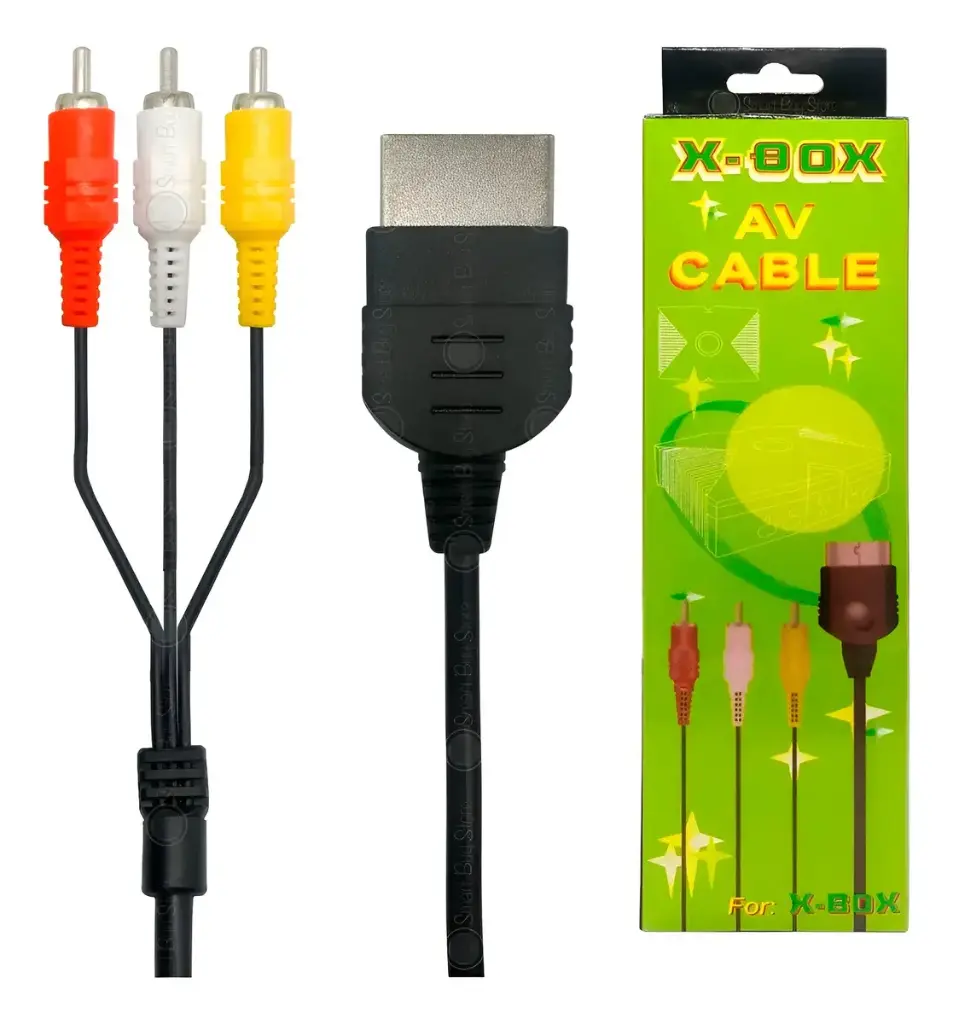 Cable AV Para Xbox Classic