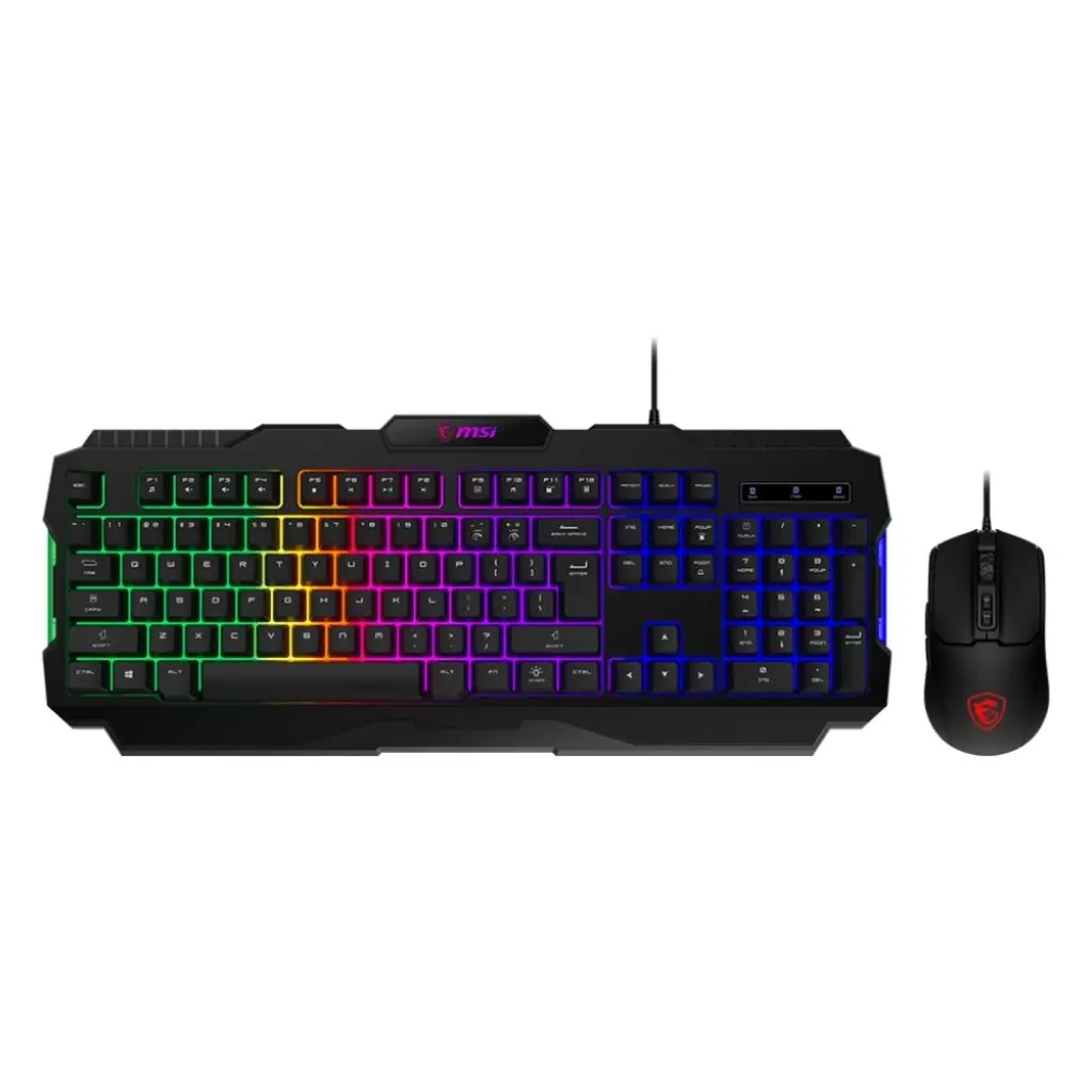 Combo Teclado + Mouse USB MSI Forge GK100