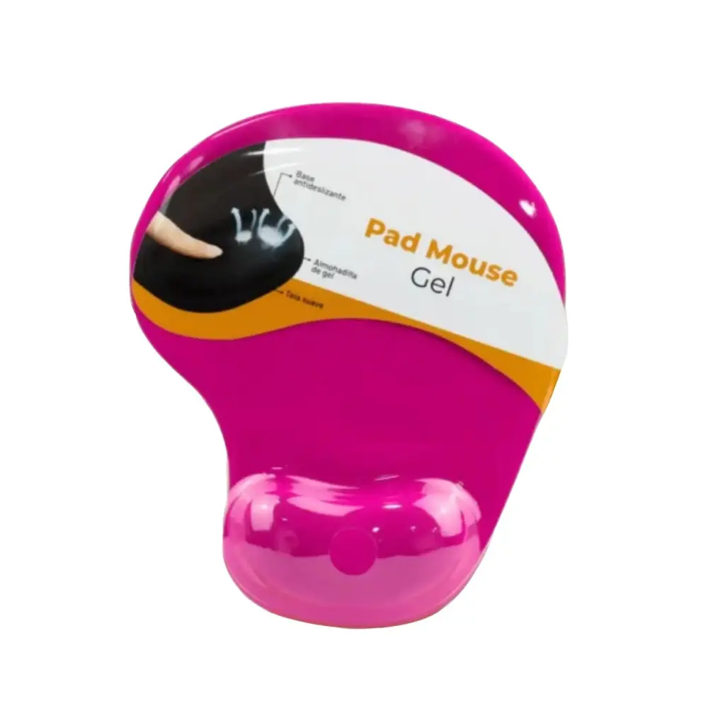 Pad Mouse Gel Basik Fucsia