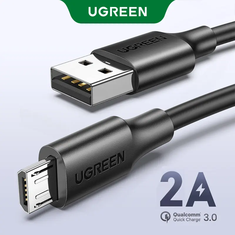 Cable USB A a Micro USB Ugreen 2mts