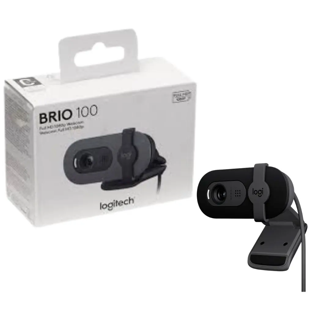 Logitech Brio 100 Webcam Full Hd 1080p
