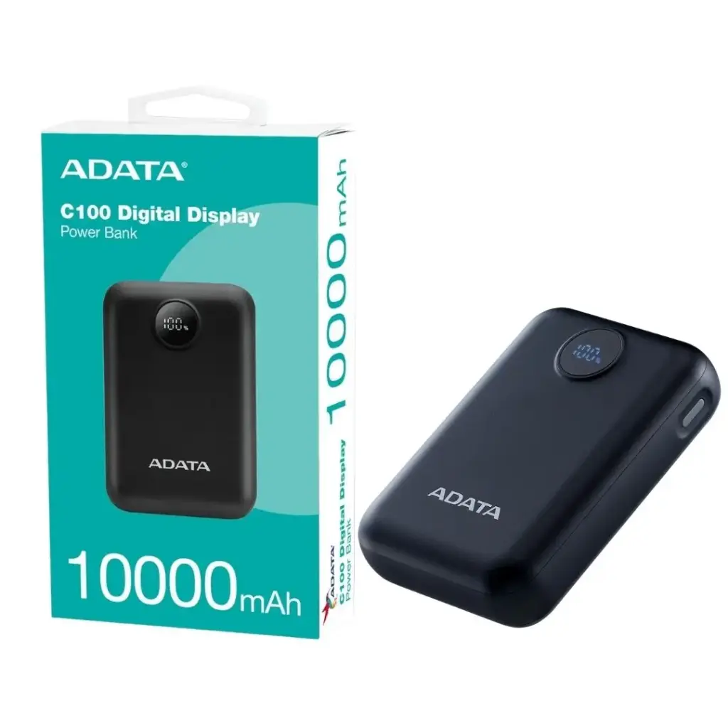Powerbank 10000mAh Adata C100  PC 100022 - 12BK