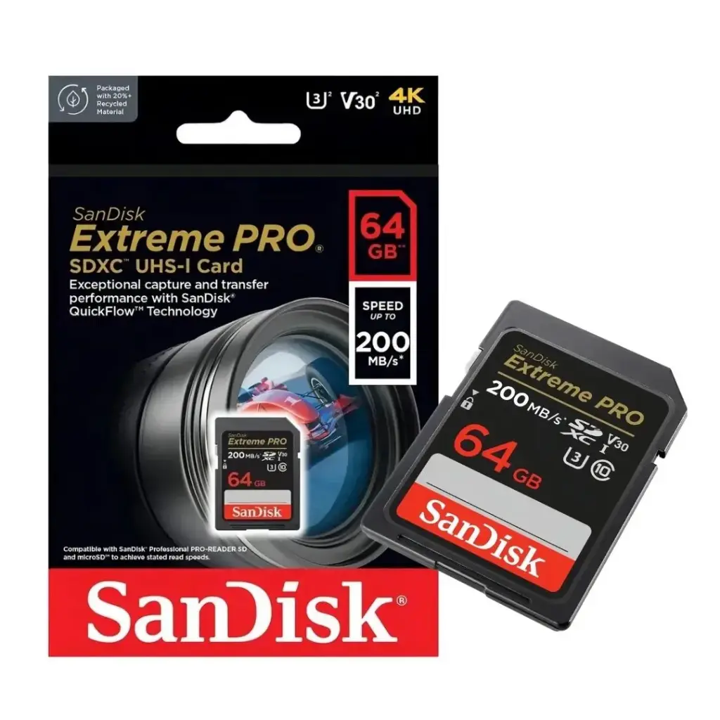 Memoria Sandisk Extreme Pro SDXC UHS-I 64gb