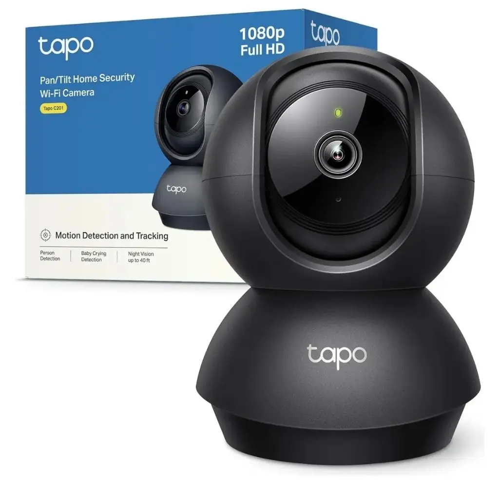 Cámara Wi-fi Tp-link Tapo C211 Full Hd 360° Visión Nocturna Color Negro