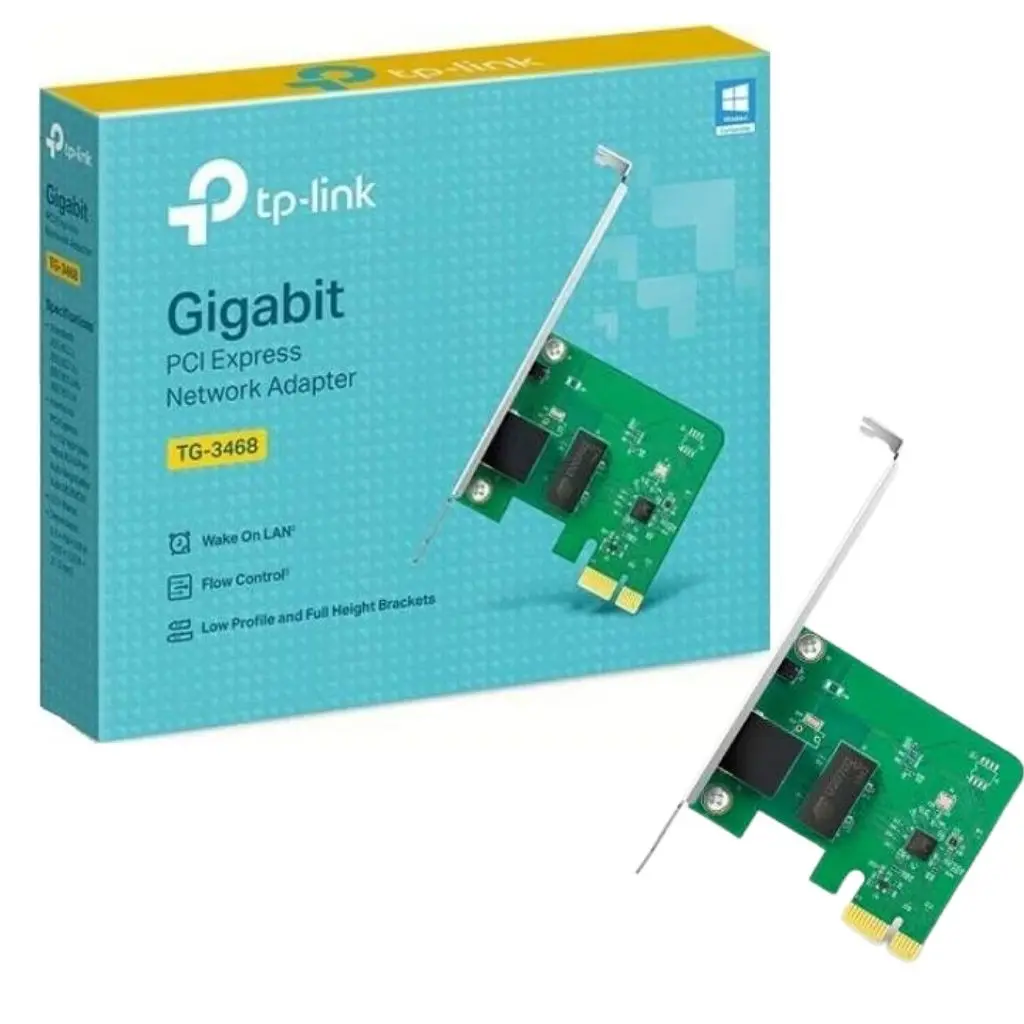 Tarjeta de Red TP-LINK PCI- Express TG-3468 Gigabit 