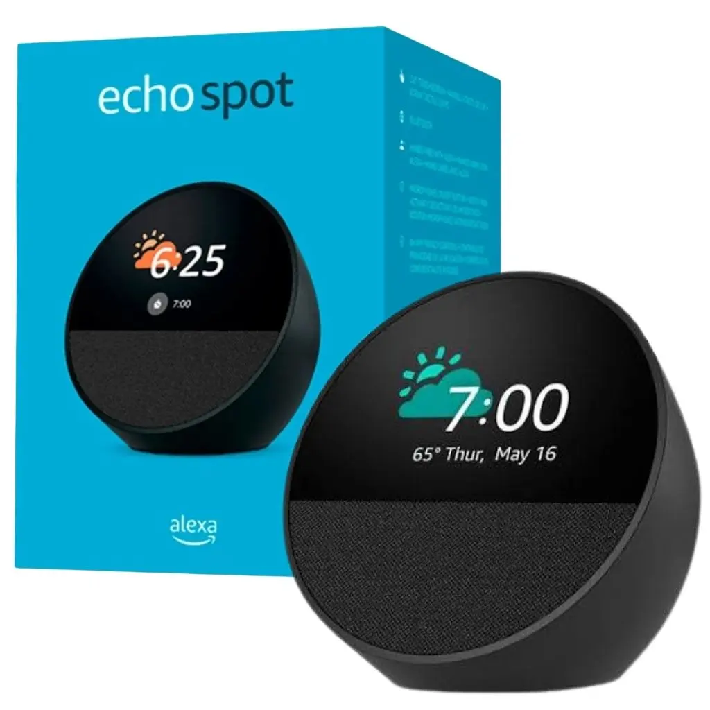 EchoSpot Alexa con Reloj