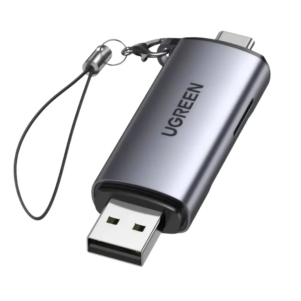 Lector Memoria Micro Sd / Sd Usb A Usb C Ugreen