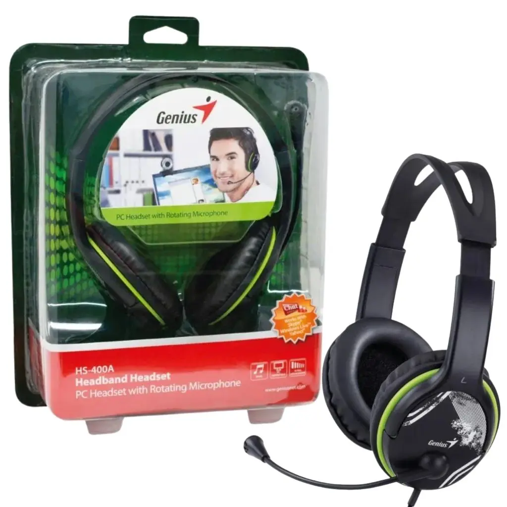 Diadema Alámbrica Genius Hs-400a