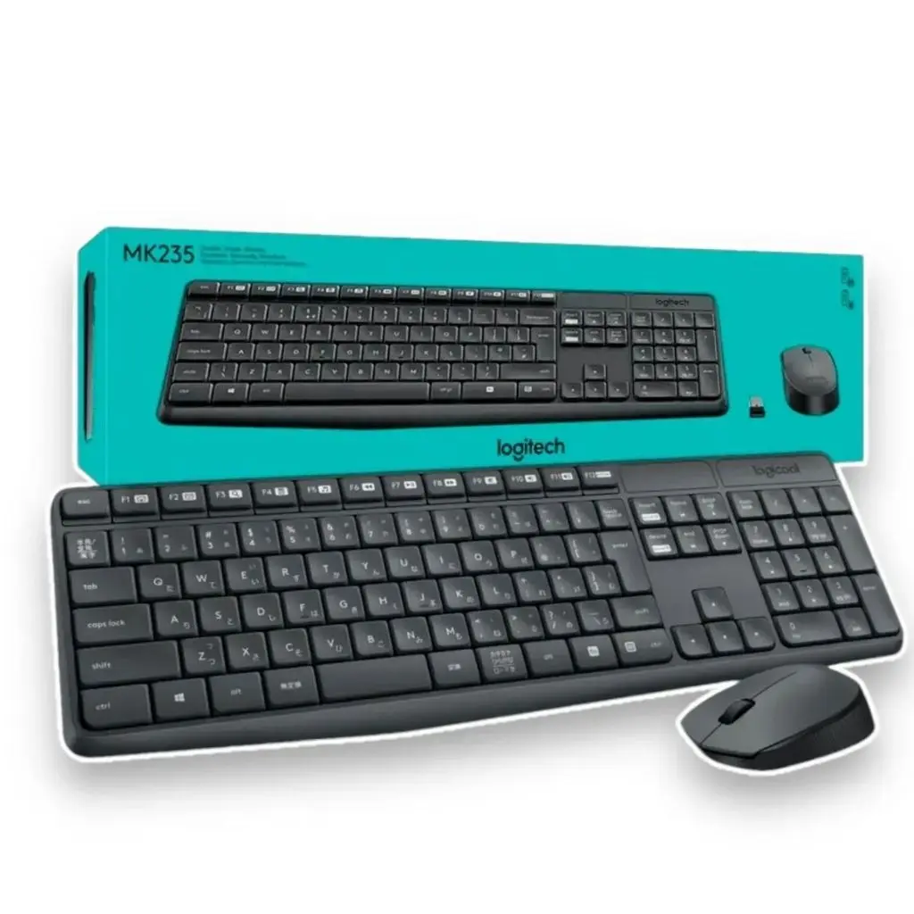 Combo Teclado y Mouse Inalámbrico Logitech MK235