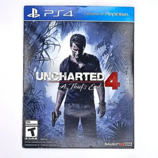 Uncharted 4 AThiefs End - PS4 (Segunda)