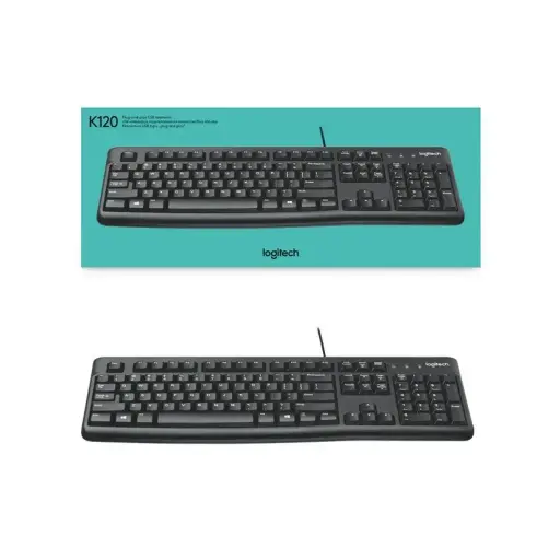 Teclado USB Logitech  K120 Corded