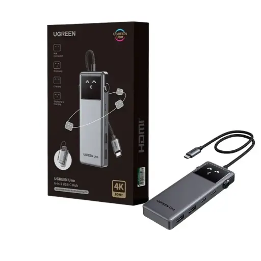Multipuerto Ugreen Uno 6 En Uno Usb C Hub