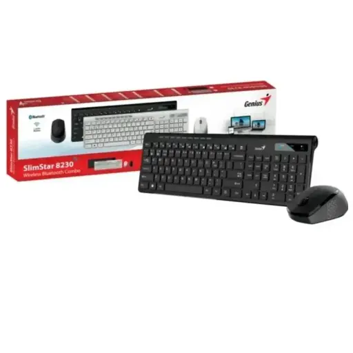 Combo Teclado y Mouse Bluetooth Genius SlimStar 8230