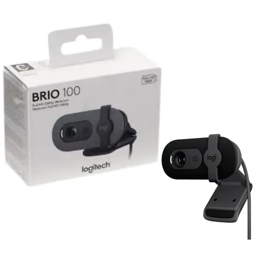 Logitech Brio 100 Webcam Full Hd 1080p
