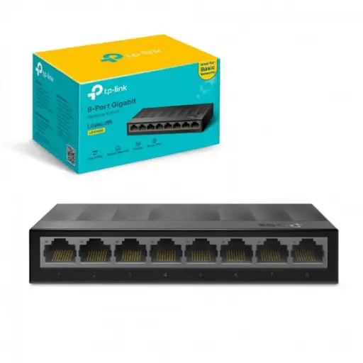 Switch 8 Puertos Gigabit TpLink LS1008G