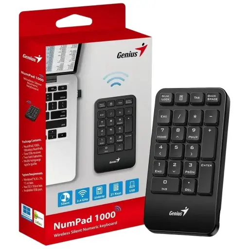 Teclado Genius Num Pad 1000 Wireless