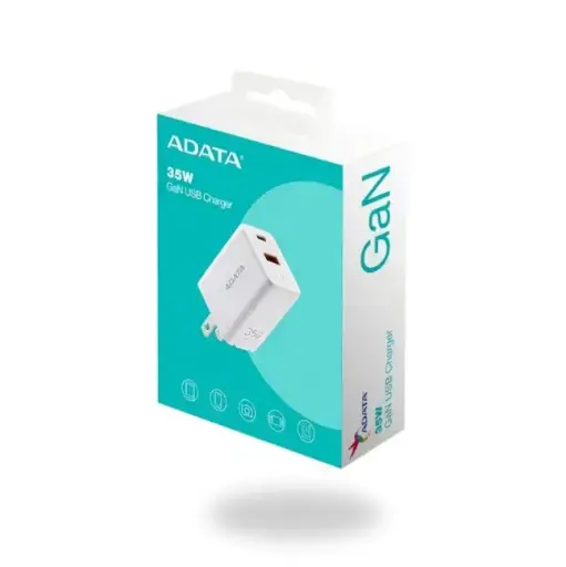 Cargador Dual Adata 35w GaN USB Charger